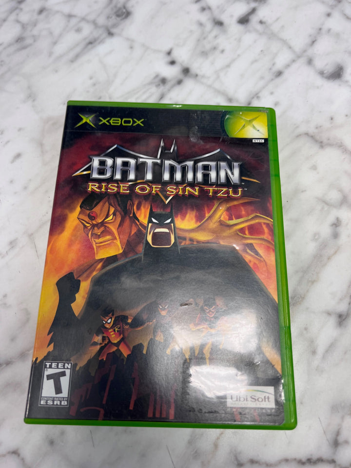 Batman Rise of Sin Tzu Original Xbox CASE ONLY CO10925