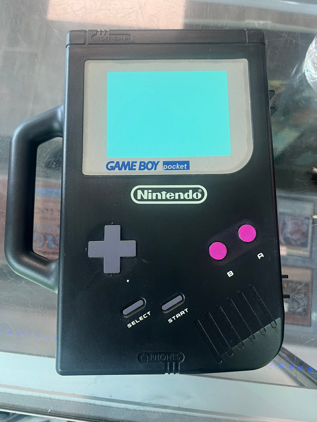 Nintendo GB-70 Hard Shell Carrying Case w/ Handle for Game Boy Pocket, Black   UA81826