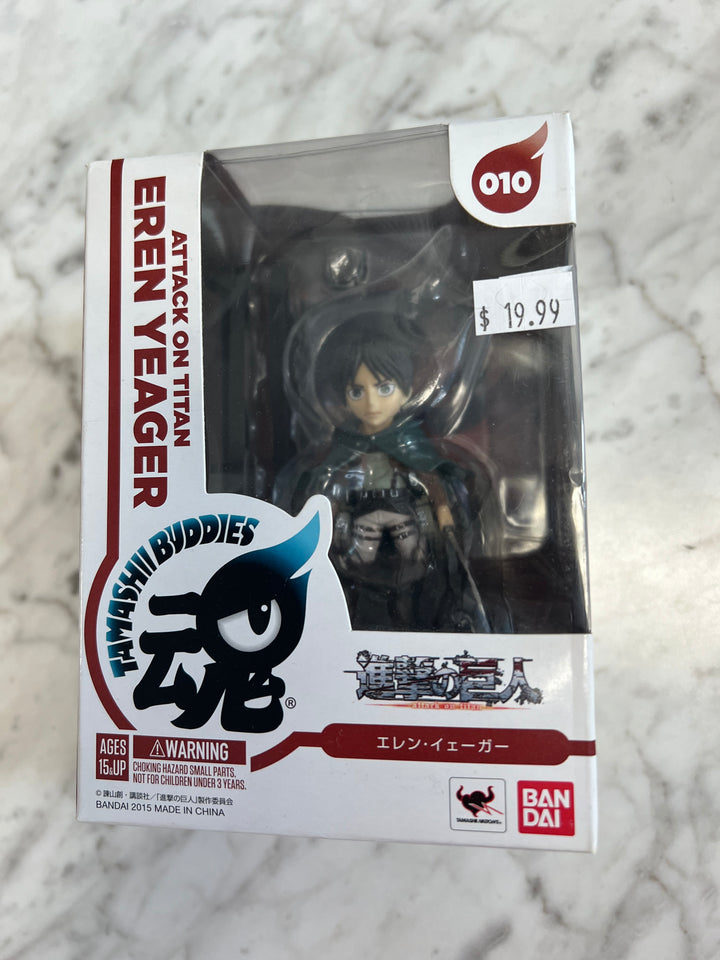 Attack on Titan Eren Yeager Bandai Figure 010 Tamashii Buddies  FP122224