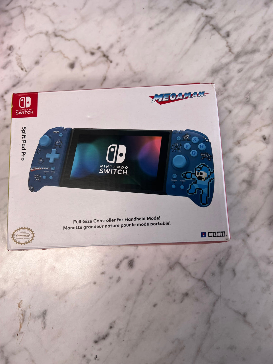 Hori Split Pad Pro Mega Man - Nintendo Switch Controller Tested & Working UA42225