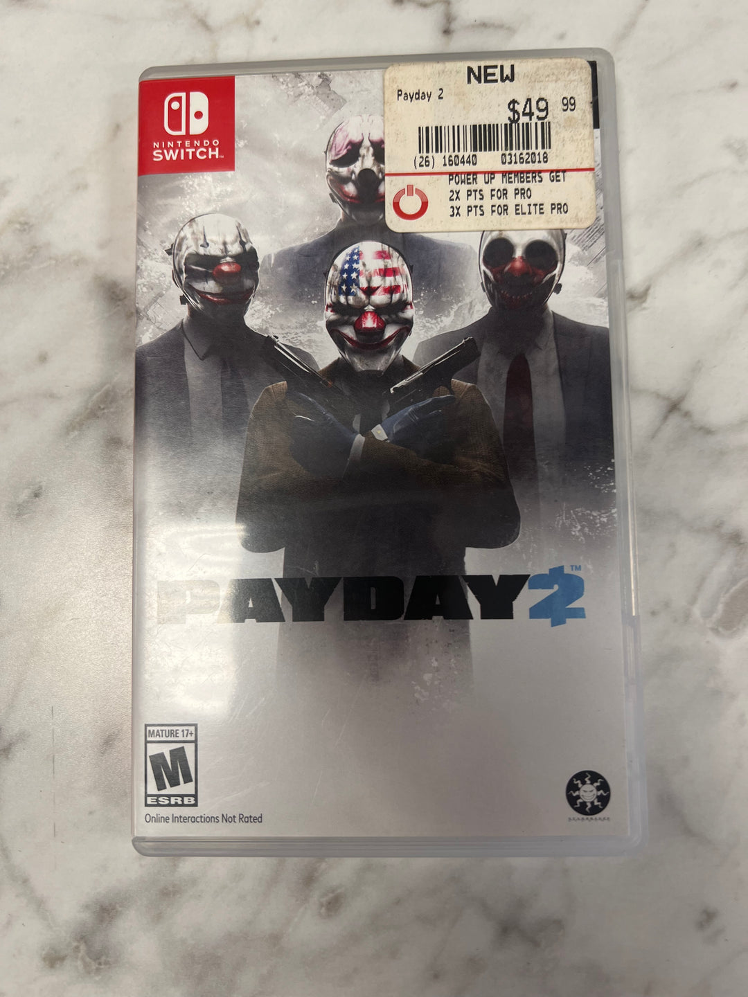 Payday 2 Nintendo Switch CASE ONLY CO92524