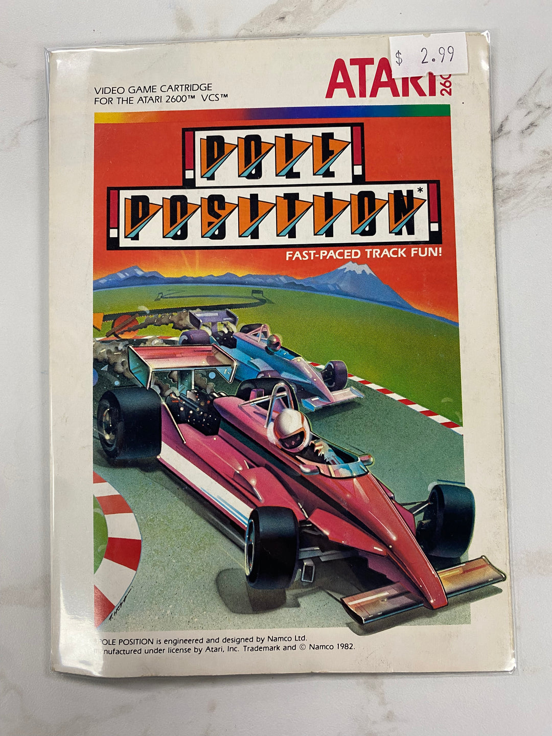Pole Position - Atari 2600 Manual Only MO61926