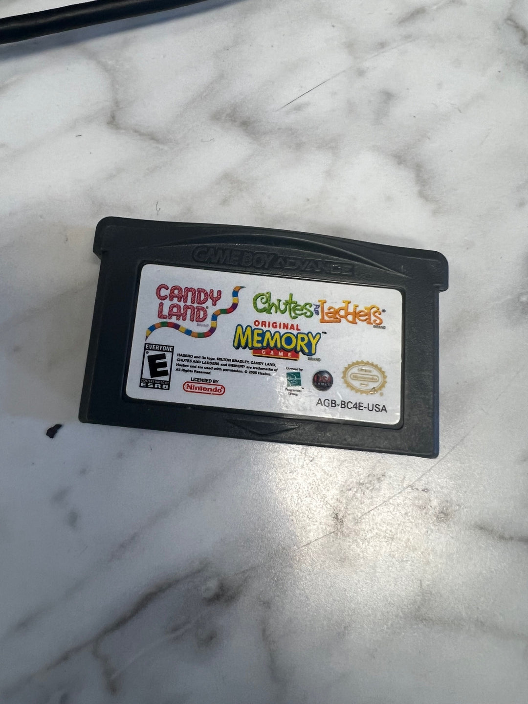 Candy Land / Chutes and Ladders / Memory - Game Boy Advance G7925