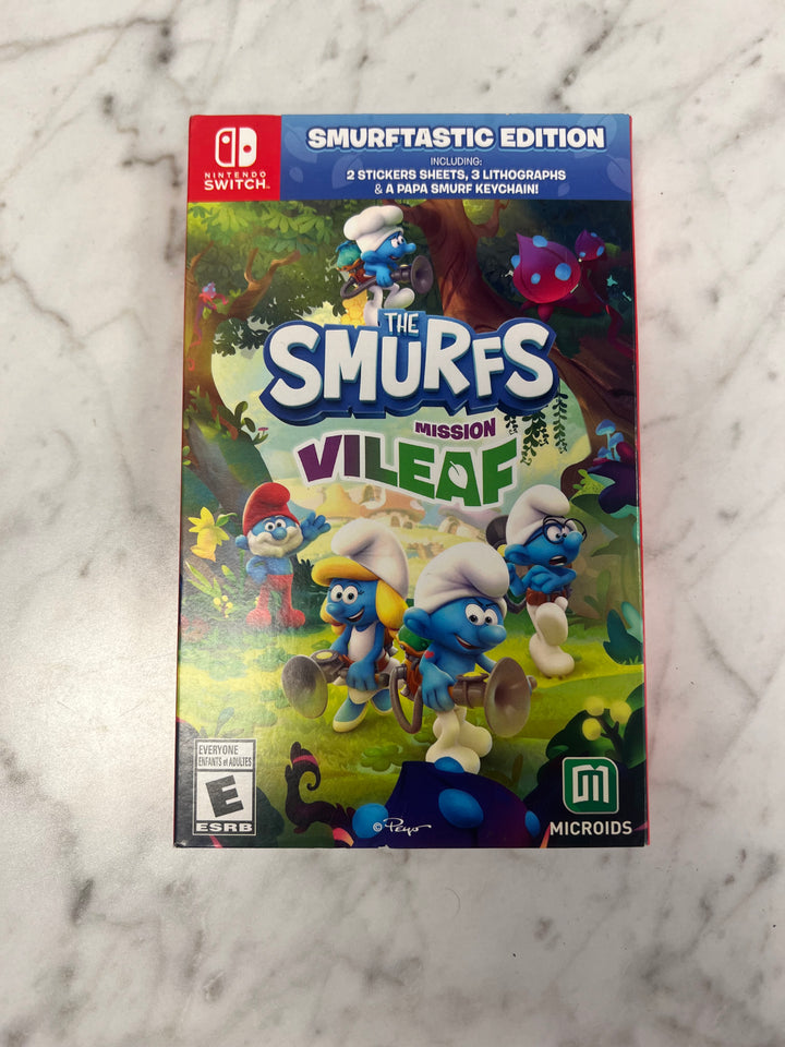 The Smurfs Mission Vileaf Nintendo Switch CASE ONLY CO92524