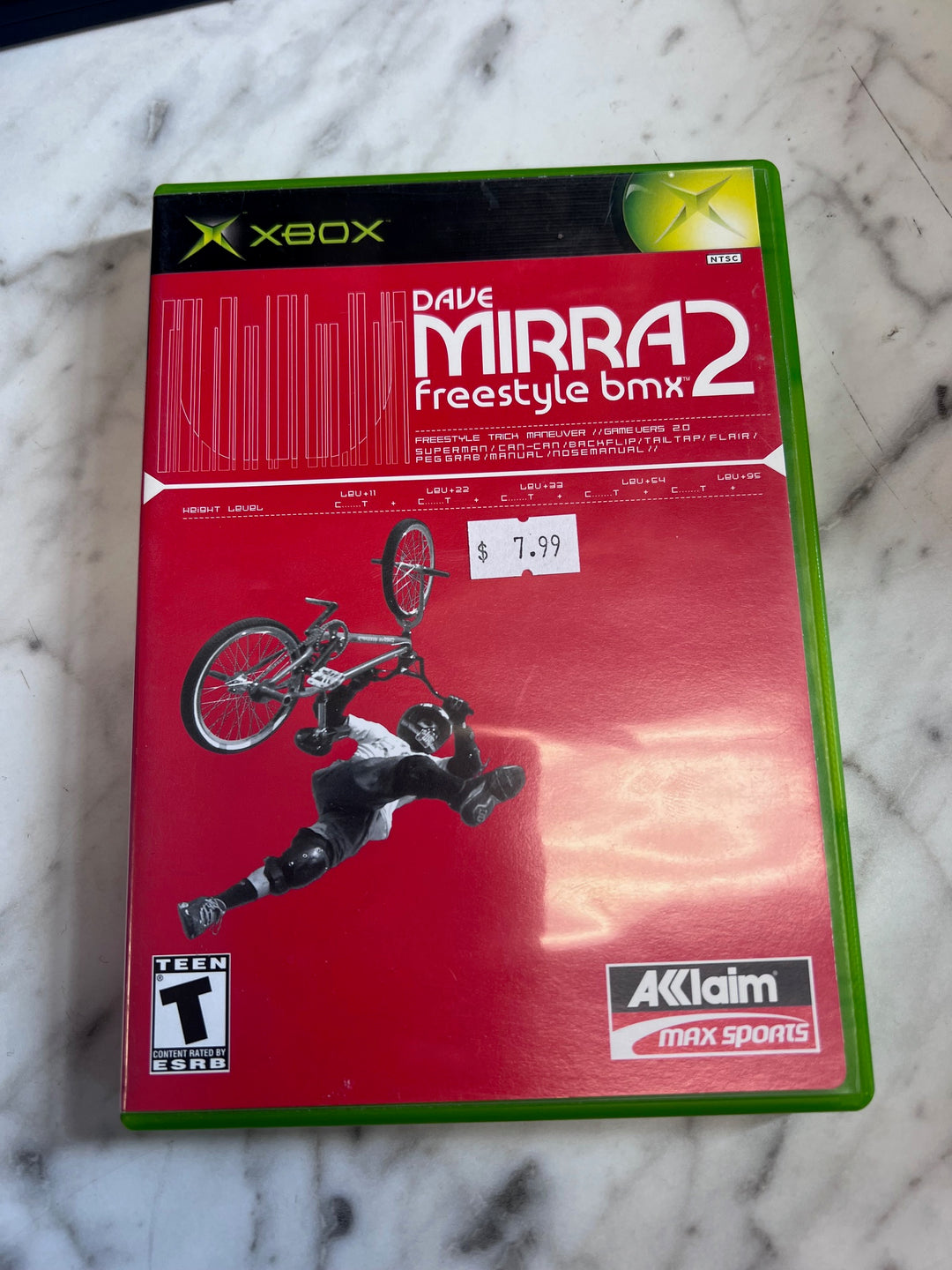 Dave Mirra Freestyle BMX 2 - Original Xbox X10825