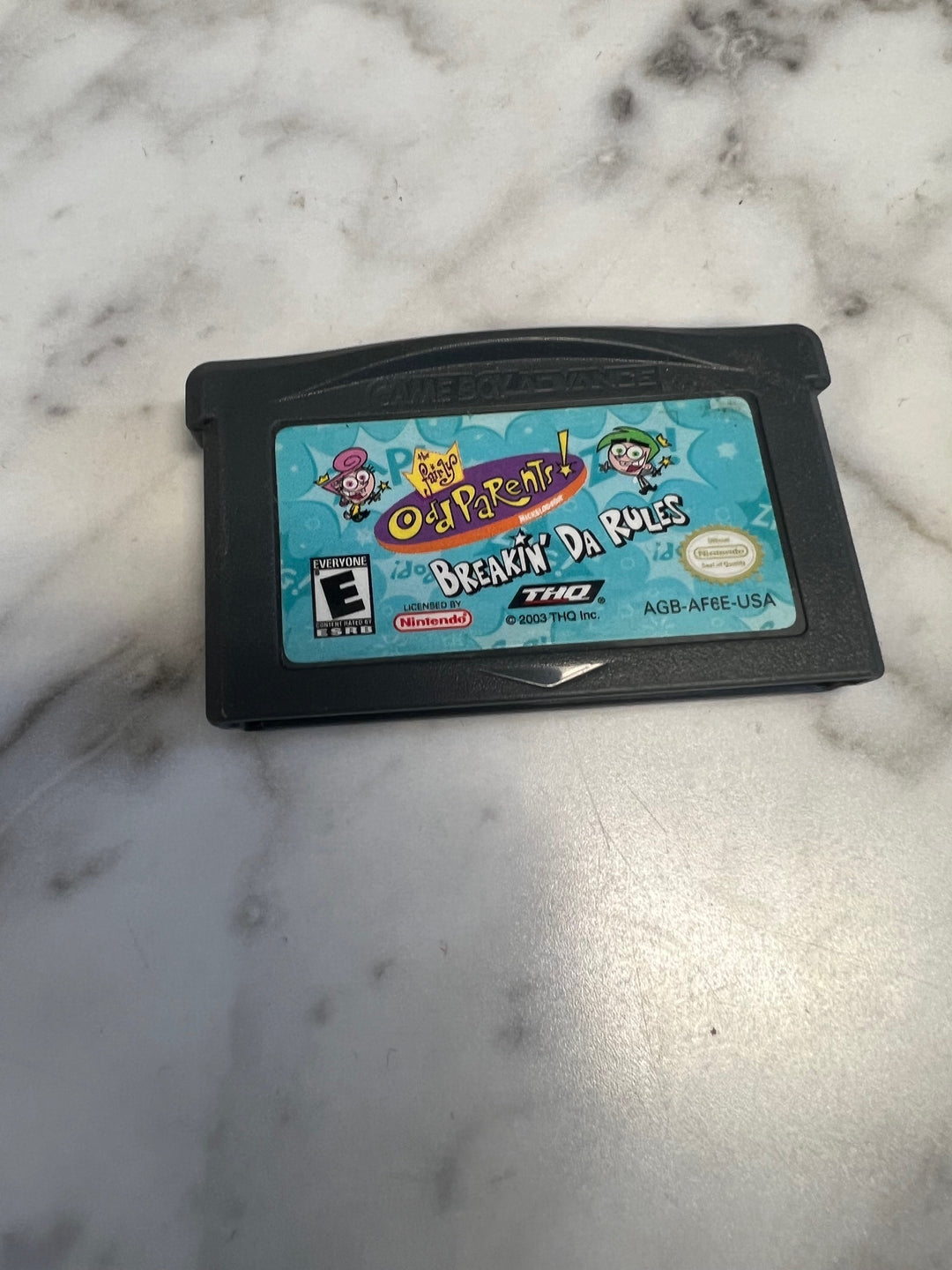 Fairly Odd Parents: Breakin' Da Rules - Game boy Advance G7925