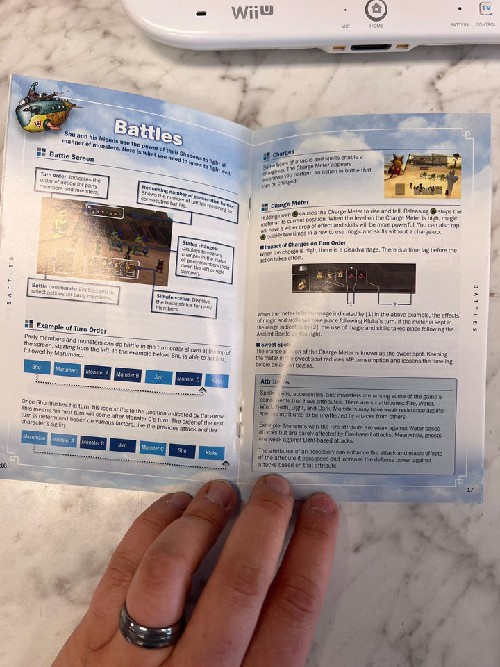 Blue Dragon for Xbox 360 MANUAL ONLY UA42225