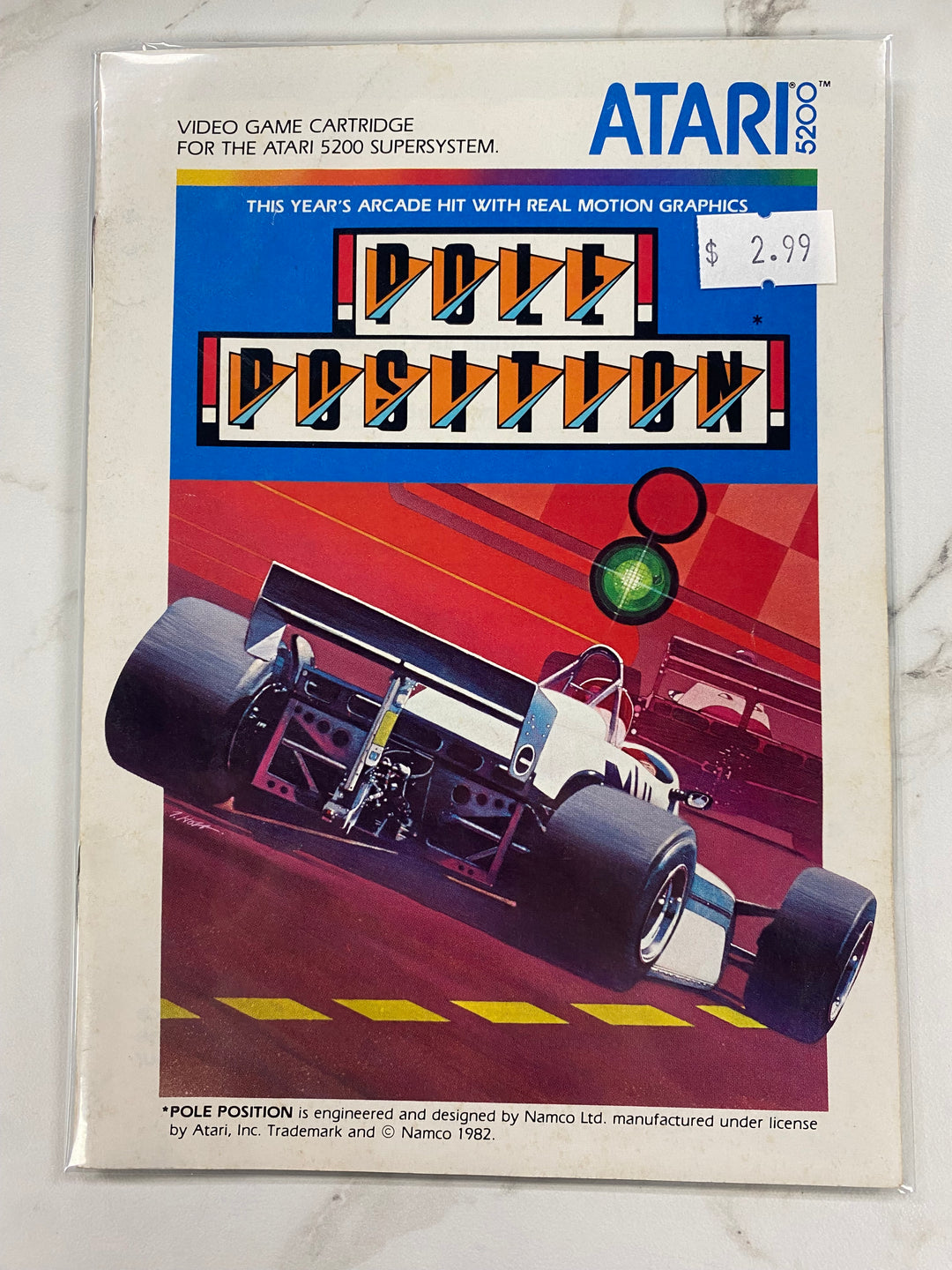 Pole Position II (2) - Atari 5200 Manual Only MO61926