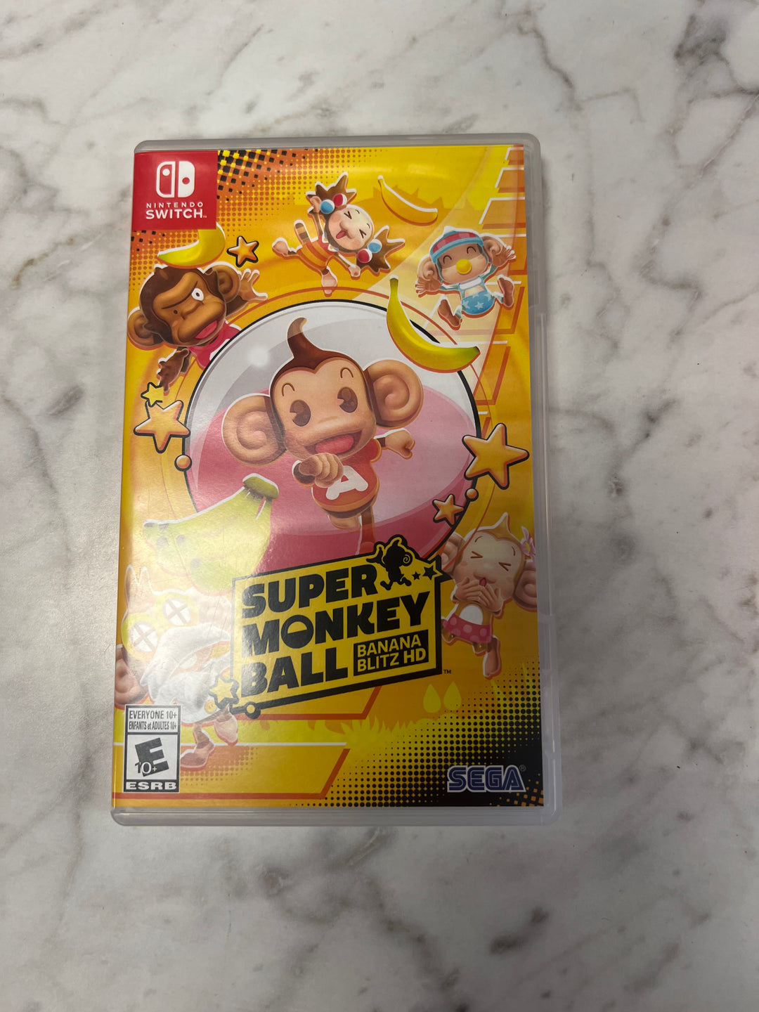 Super Monkey Ball Banana Blitz HD Nintendo Switch CASE ONLY CO92524