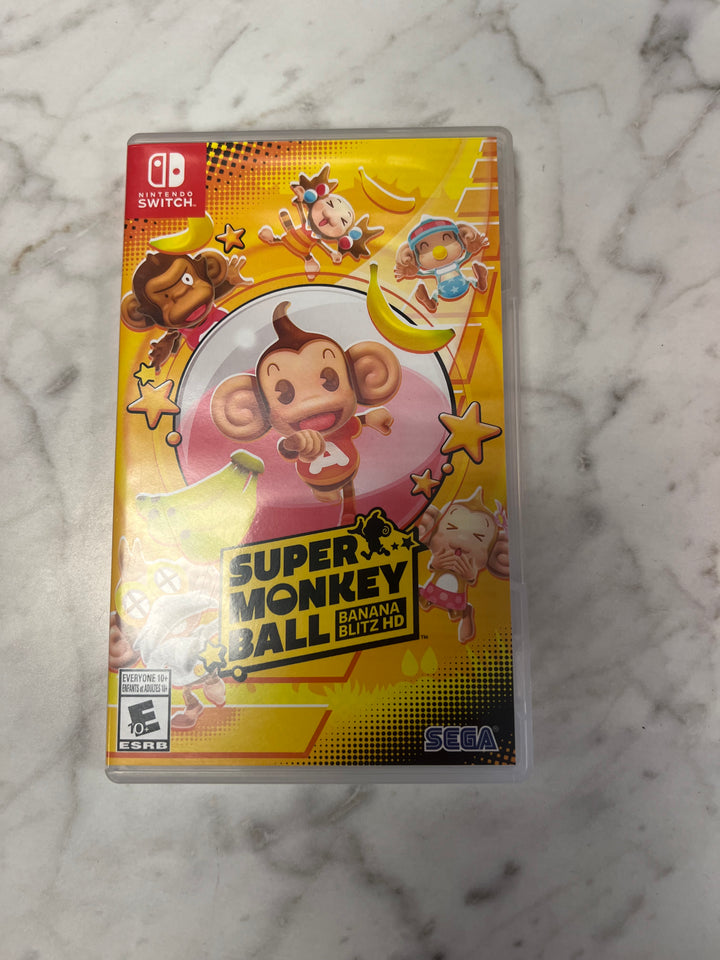 Super Monkey Ball Banana Blitz HD Nintendo Switch CASE ONLY CO92524