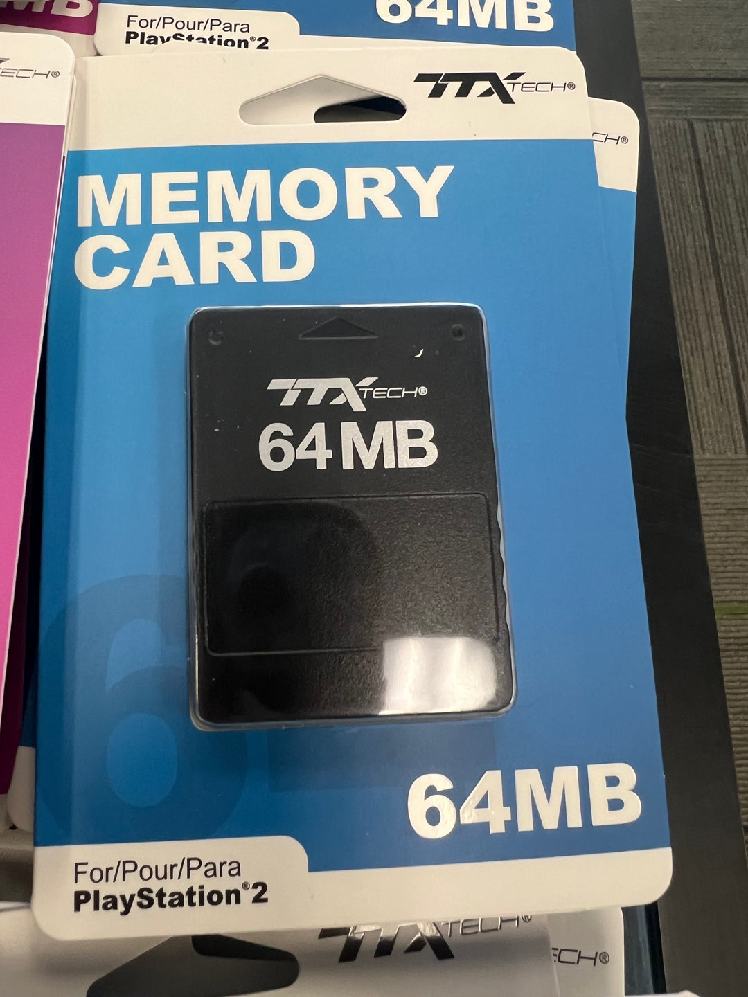 64MB Memory Card for PS2 Playstation 2 TTX Tech NEW  NA42225