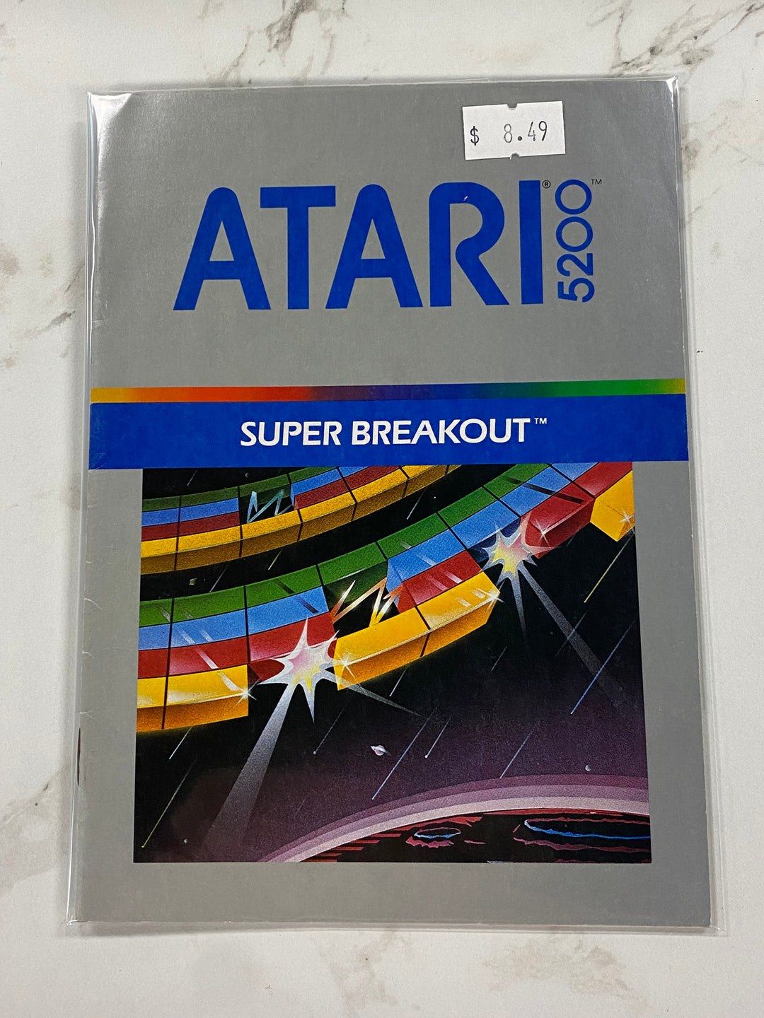 Super Breakout - Atari 5200 Manual Only MO62026