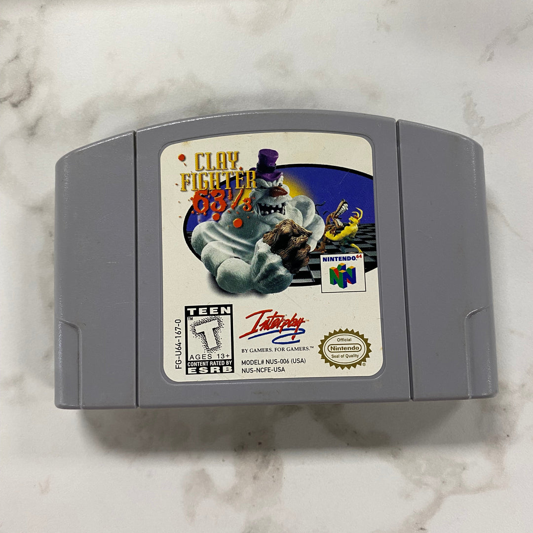Clay Fighter 63 1/3 - N64 N62026