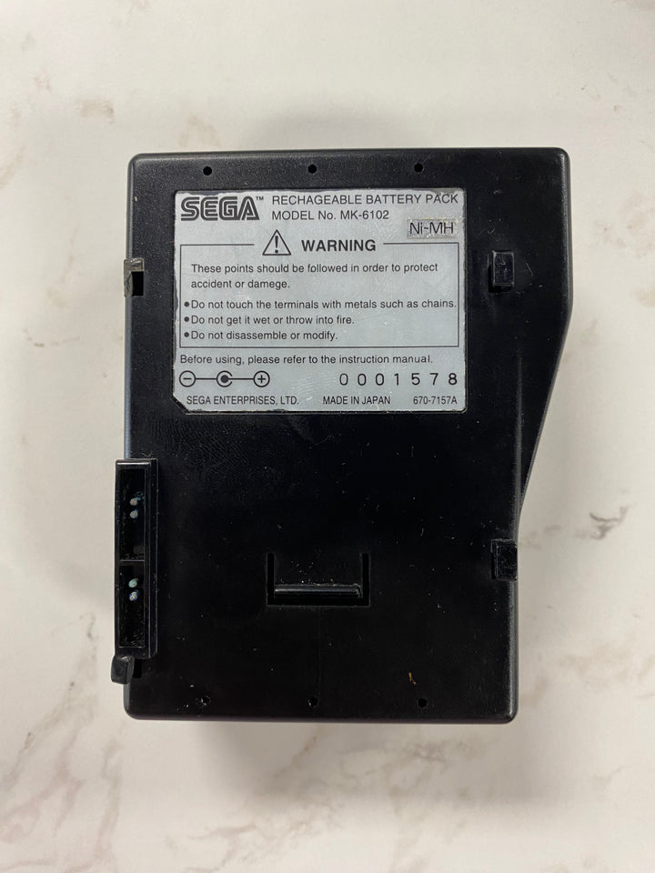 Rechargeable Battery Pack for Sega Genesis Nomad NA62026