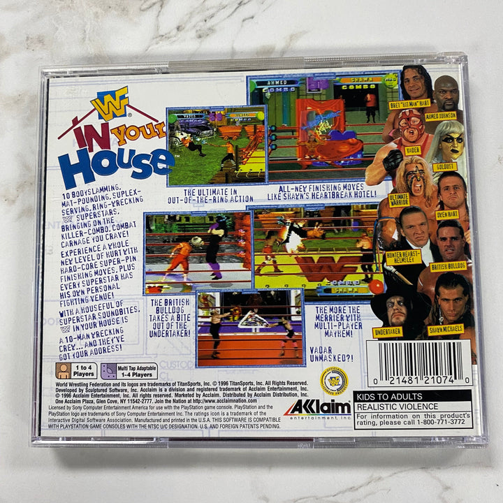 WWF In Your House - PS1 DI62126
