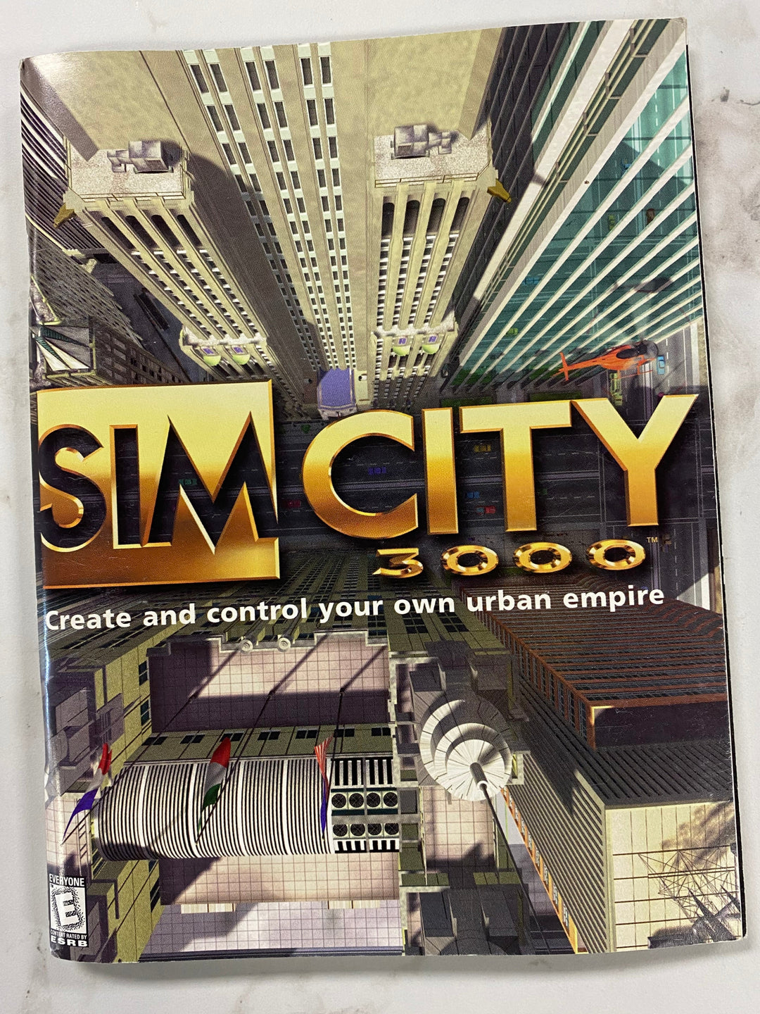 Sim City 3000 Instruction Manual - PC Manual Only MO62126