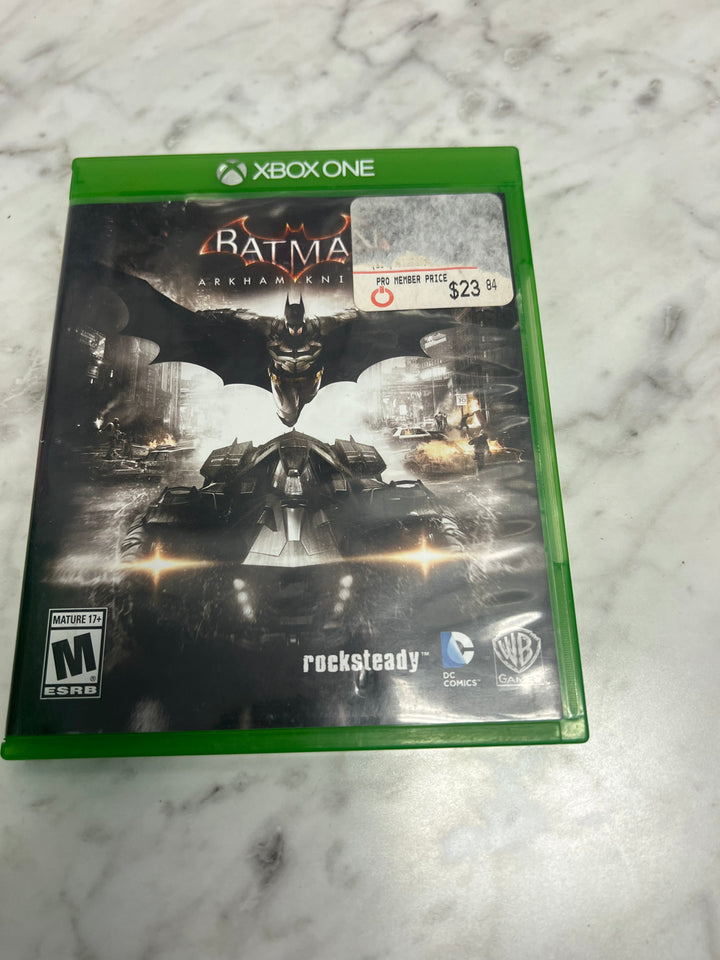 Batman Arkham Knight for Xbox One in case. Tested and Working.     DO61224