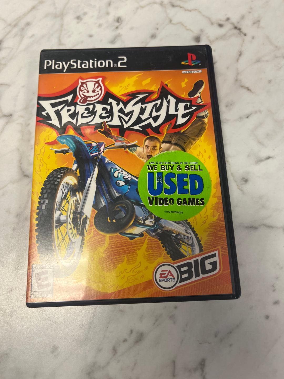 Freekstyle PS2 Playstation 2 Case and Manual ONLY CO92524 – Core