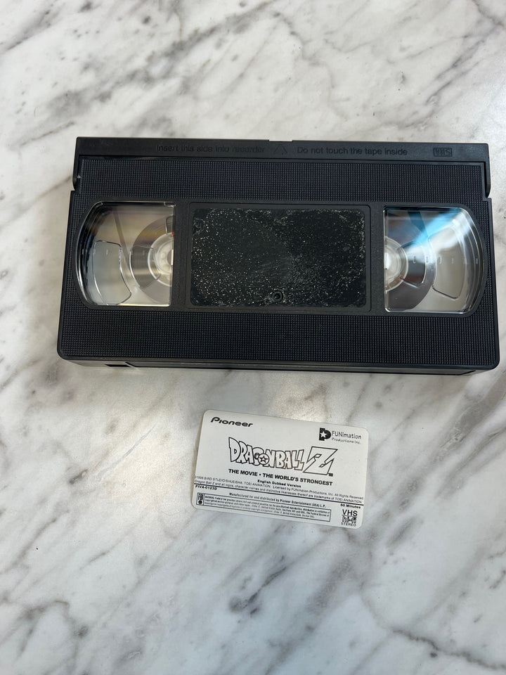 Dragon Ball Z The World's Strongest VHS English Dubbed Version 1998 Movie NR  UT42225