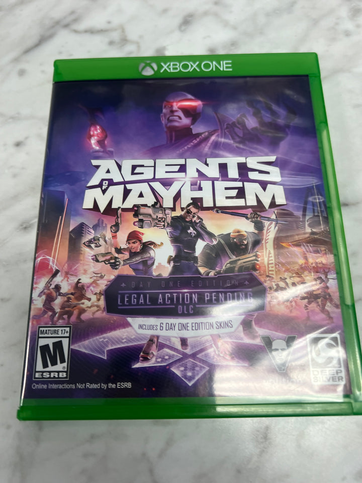 Agents of Mayhem for Xbox One in case. Tested and Working.    UD91324