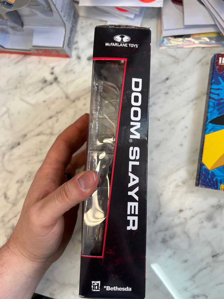 McFarlane Toys 7" Doom Slayer Action Figure Open Box Complete UT42225