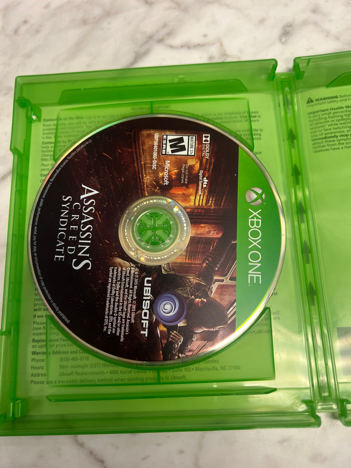 Assassin's Creed Syndicate for Xbox One in case. Tested and Working.     DO61224