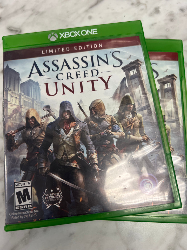 Assassin's Creed Unity for Xbox One in case. Tested and Working.     DO61224