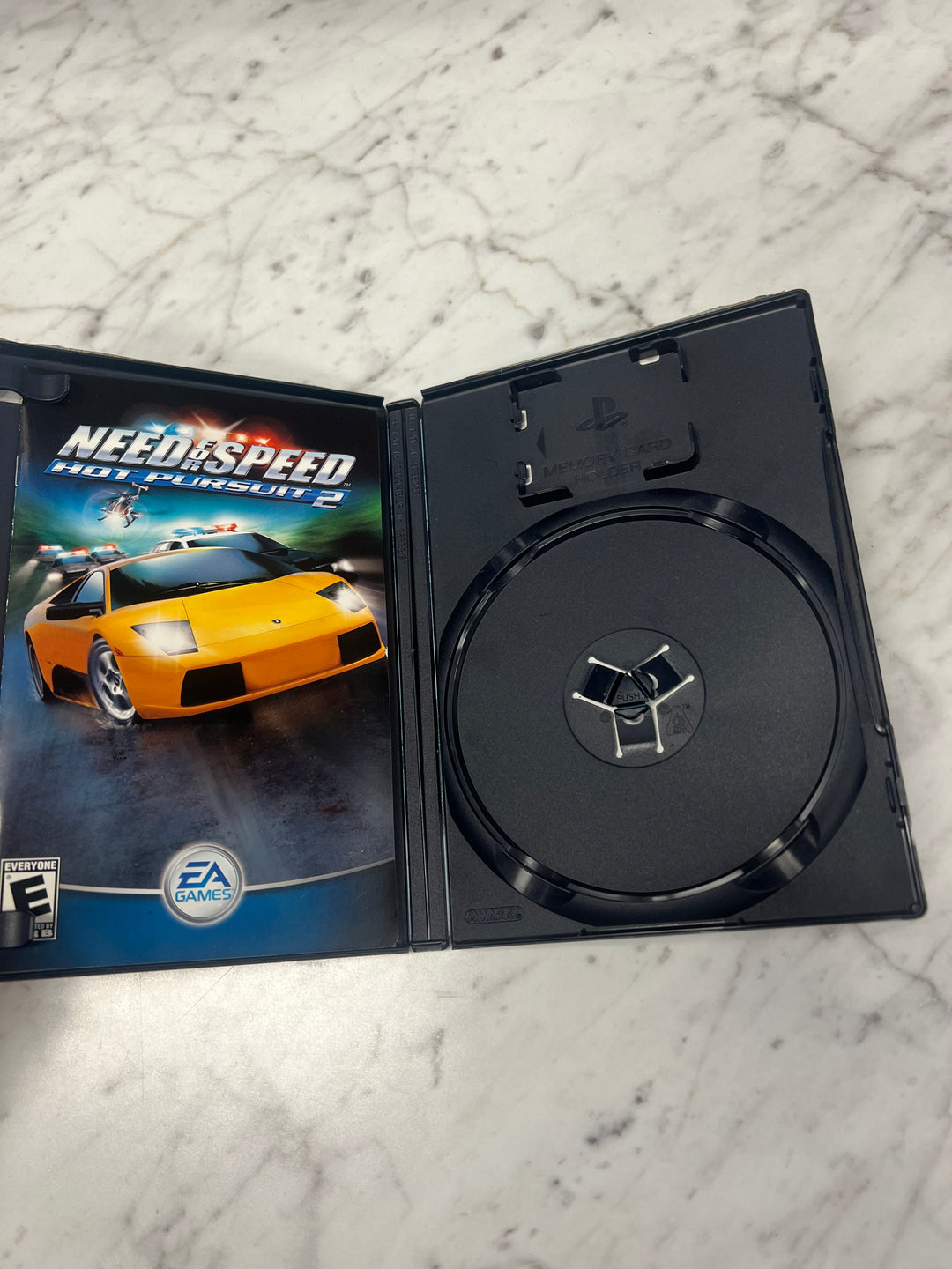 Need for Speed Hot Pursuit 2 PS2 Playstation 2 Case and Manual ONLY CO92524