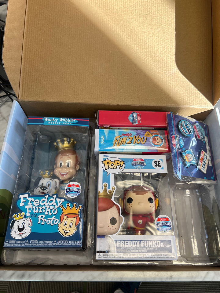 Funko Pop 25th Anniversary Fun on the Run Box (Missing Soda) UT42225