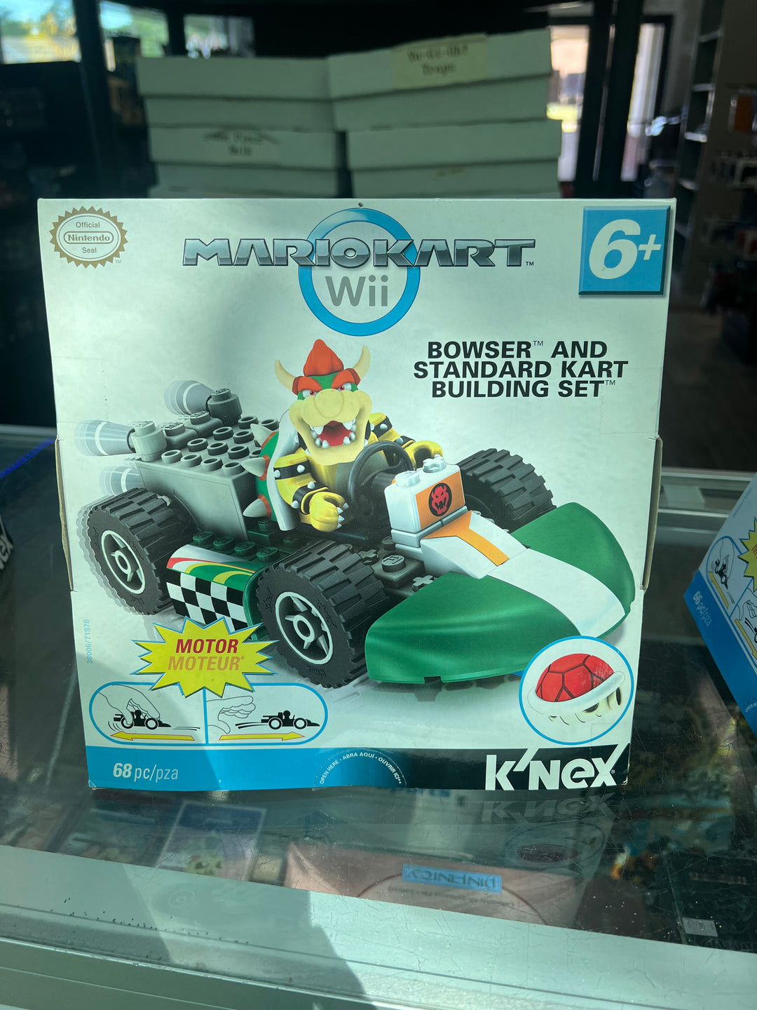 Nintendo Wii Mario Kart Bowser and Standard Kart Building Set New NT81926