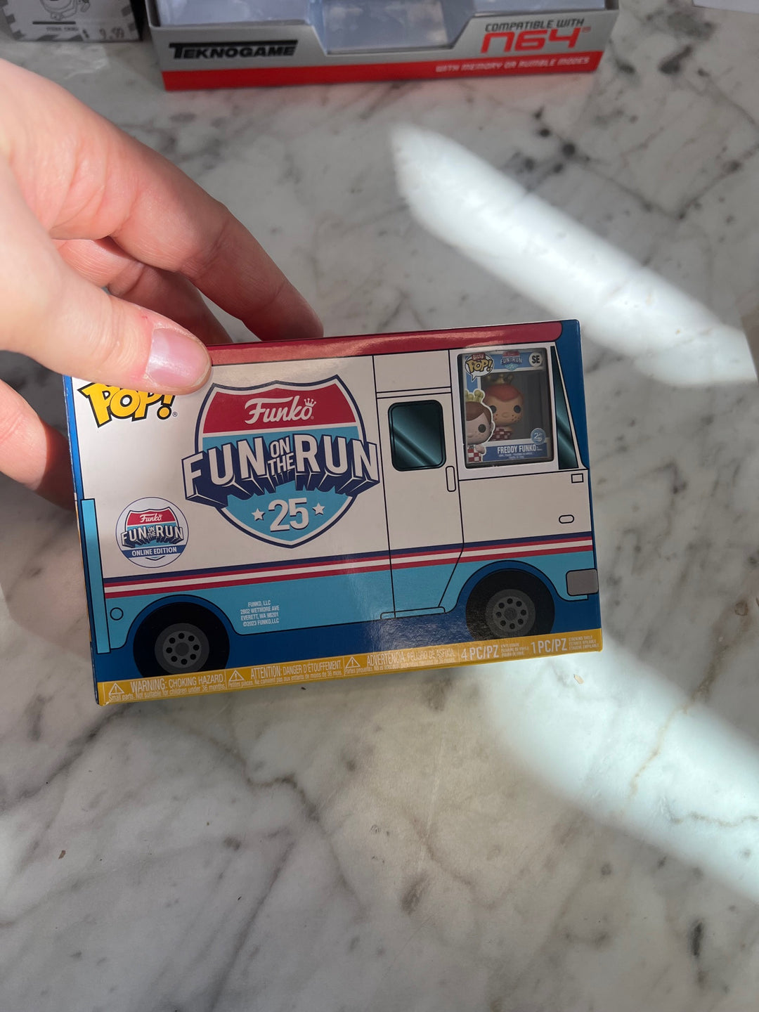 Funko Pop 25th Anniversary Fun on the Run Box (Missing Soda) UT42225