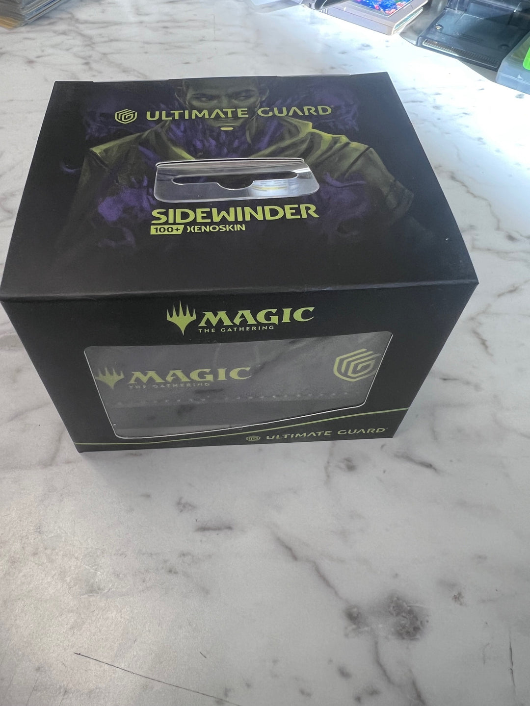 Magic The Gathering Deck Case Sidewinder Duskmourn Kaito Bane of Nightmares CA10925