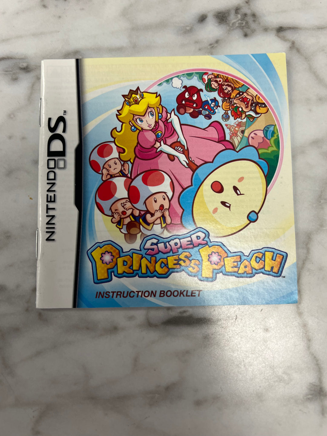 Super Princess Peach for Nintendo DS MANUAL ONLY CO123024