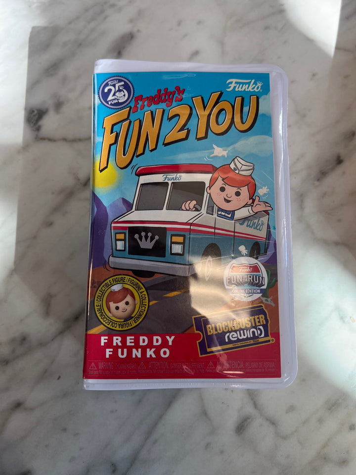 Funko Pop 25th Anniversary Fun on the Run Box (Missing Soda) UT42225