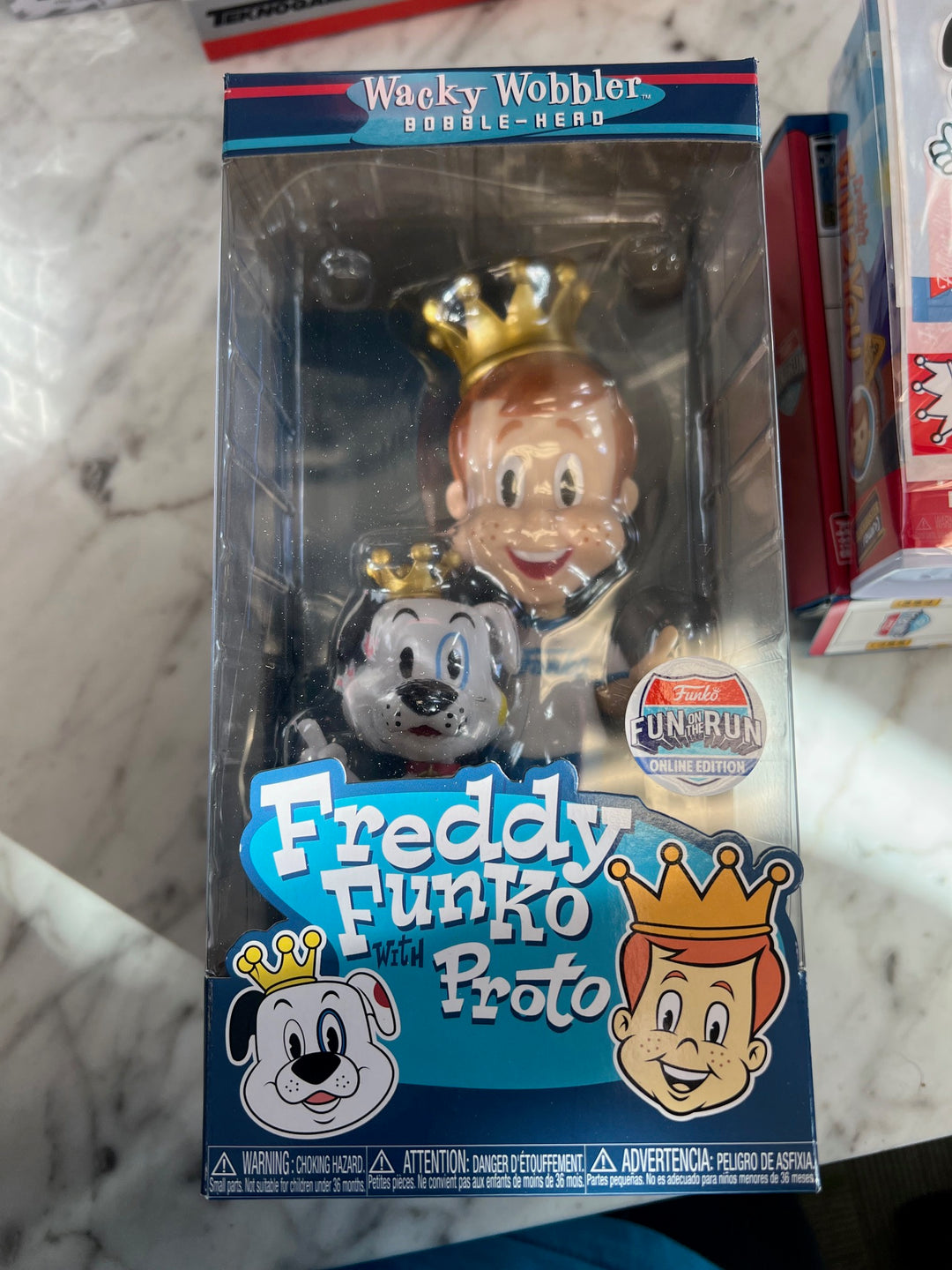 Funko Pop 25th Anniversary Fun on the Run Box (Missing Soda) UT42225