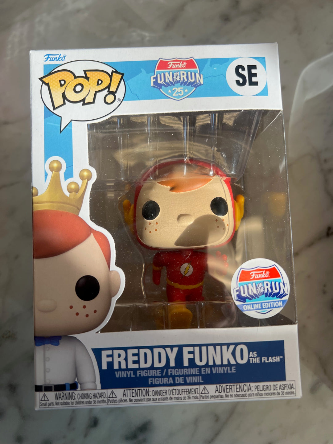 Funko Pop 25th Anniversary Fun on the Run Box (Missing Soda) UT42225
