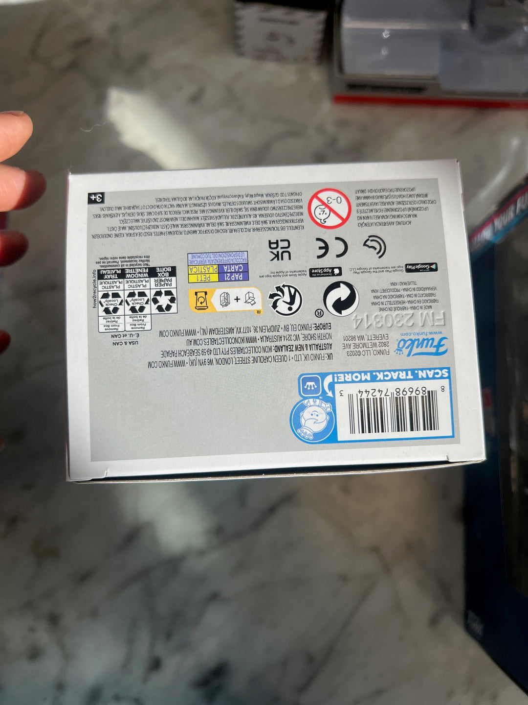 Funko Pop 25th Anniversary Fun on the Run Box (Missing Soda) UT42225