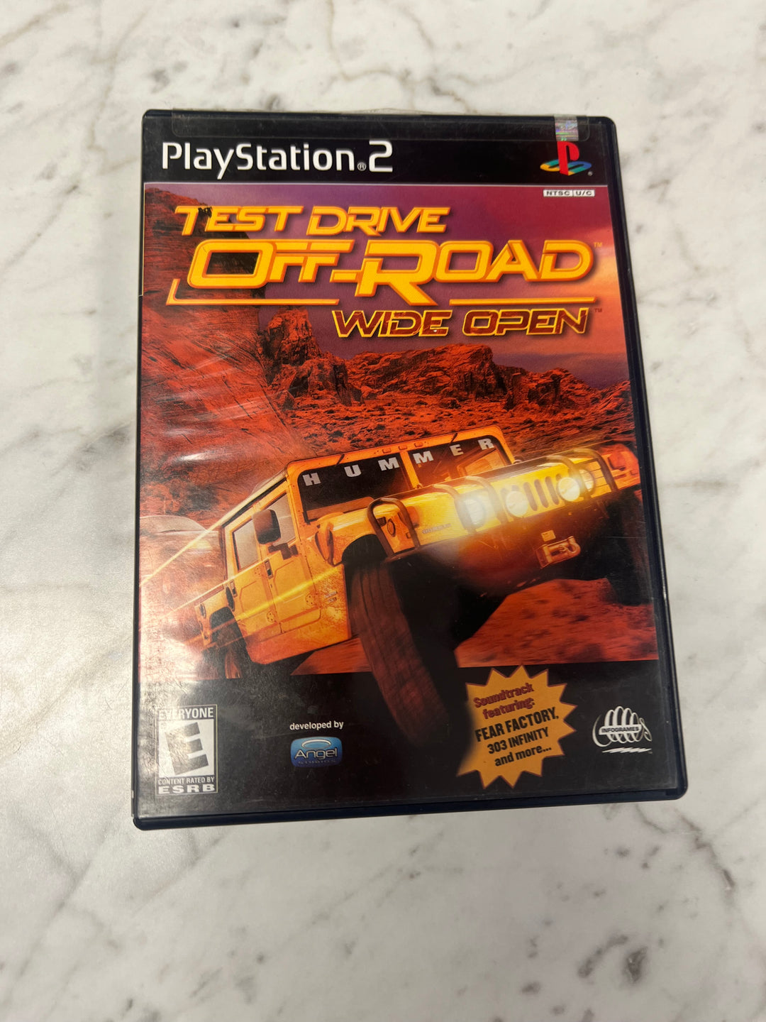 Test Drive Off Road Wide Open PS2 Playstation 2 Case and Manual ONLY CO92524