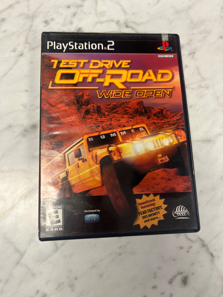 Test Drive Off Road Wide Open PS2 Playstation 2 Case and Manual ONLY CO92524