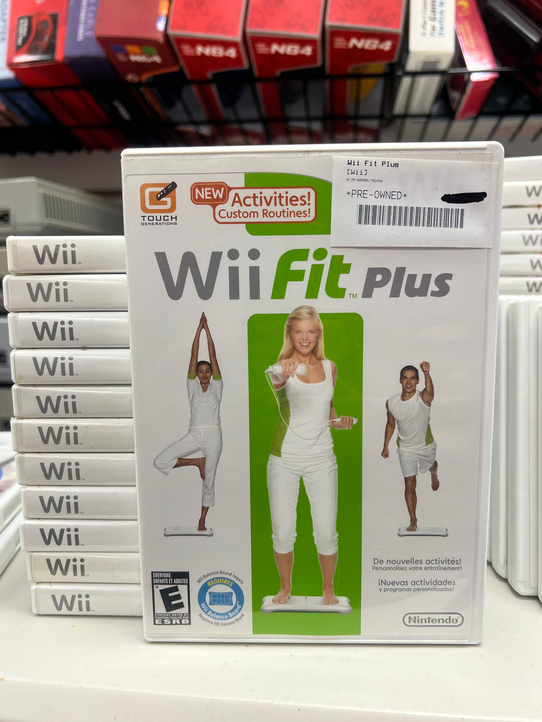 Wii Fit Plus for Nintendo Wii in box!                                                         OS102924