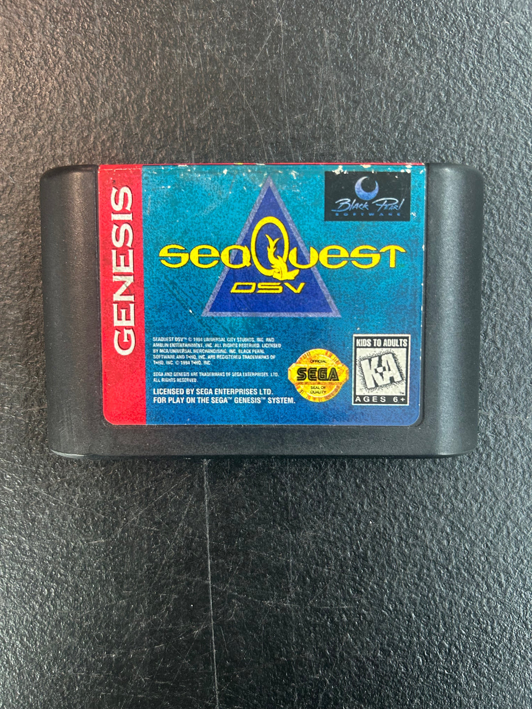 SeaQuest DSV - Sega Genesis NI11526