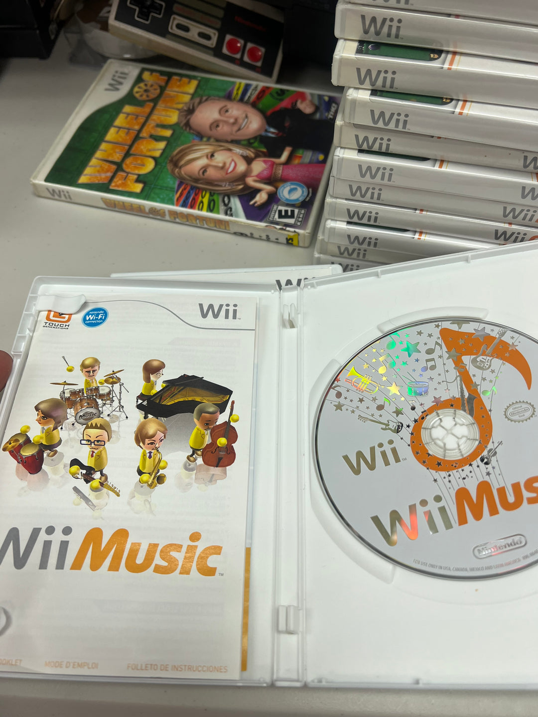 Wii Music for Nintendo Wii in box!                                                         WII522