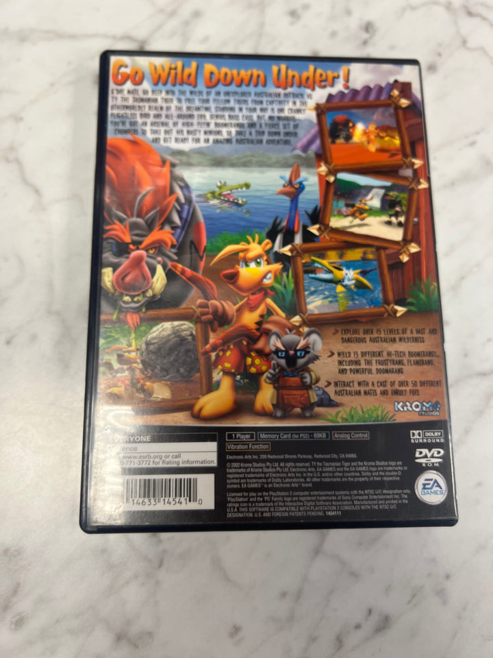 Ty the Tasmanian Tiger PS2 Playstation 2 Case and Manual ONLY CO92524