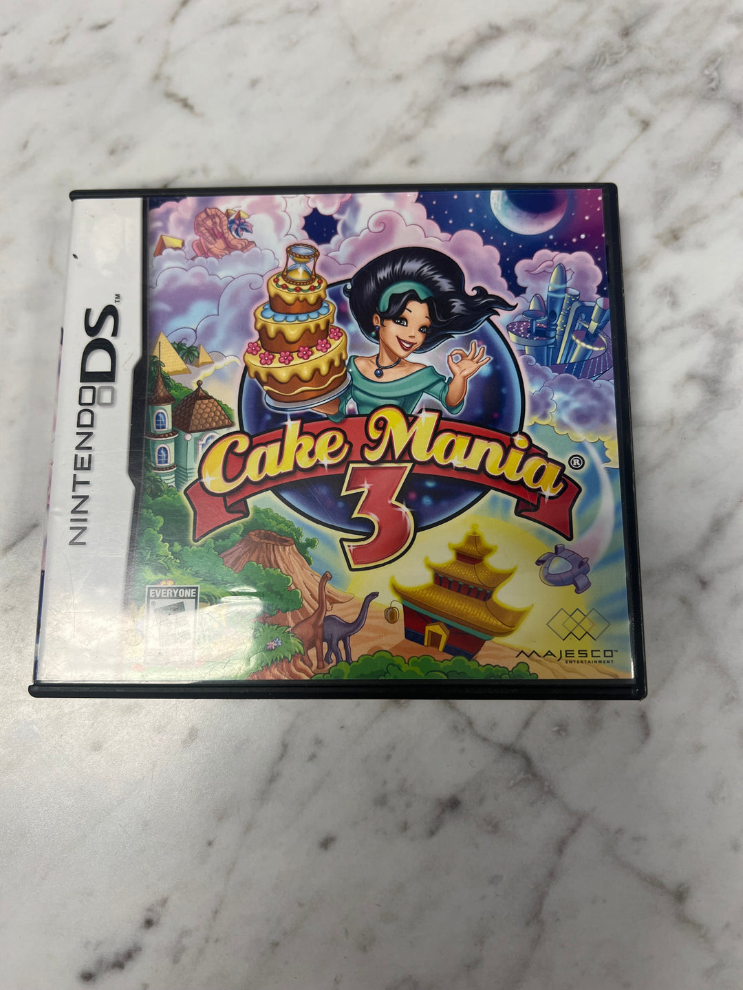 Cake Mania 3 for Nintendo DS Case and Manual ONLY CO92524