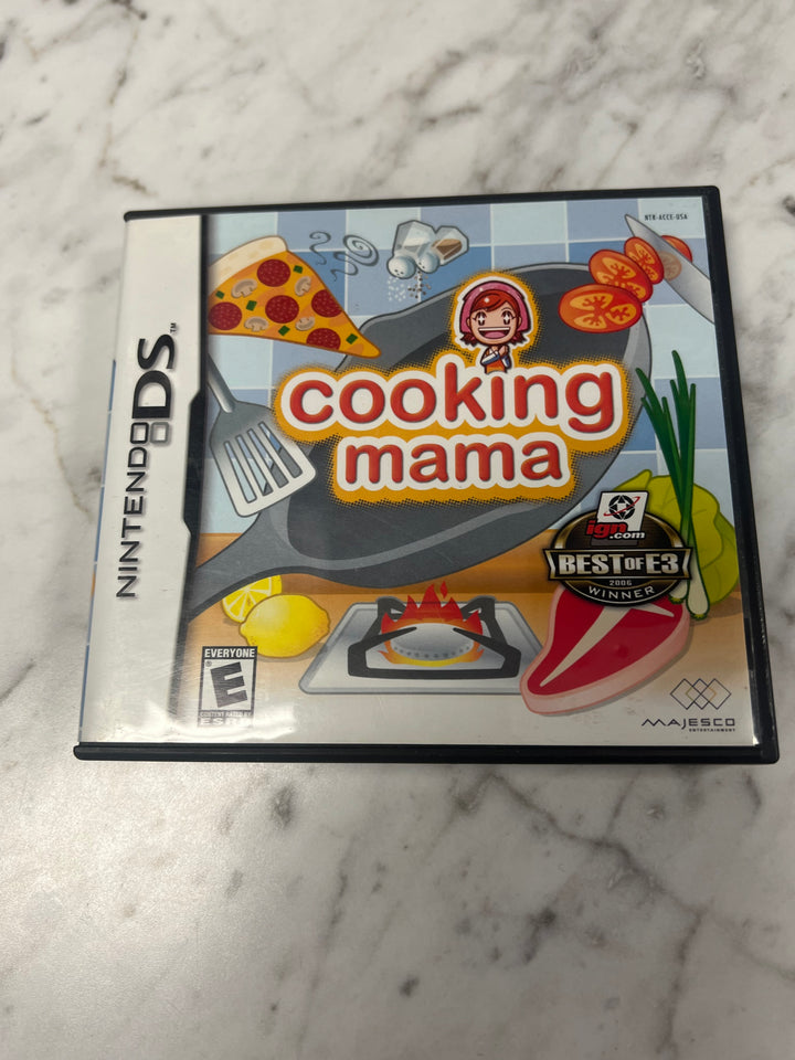 Cooking Mama for Nintendo DS Case and Manual ONLY CO92524