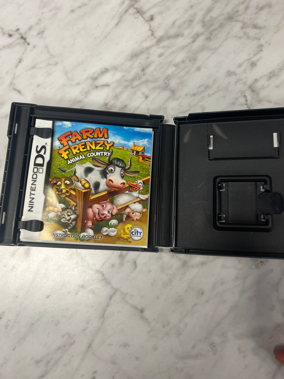 Farm Frenzy Animal Country for Nintendo DS Case and Manual ONLY CO92524