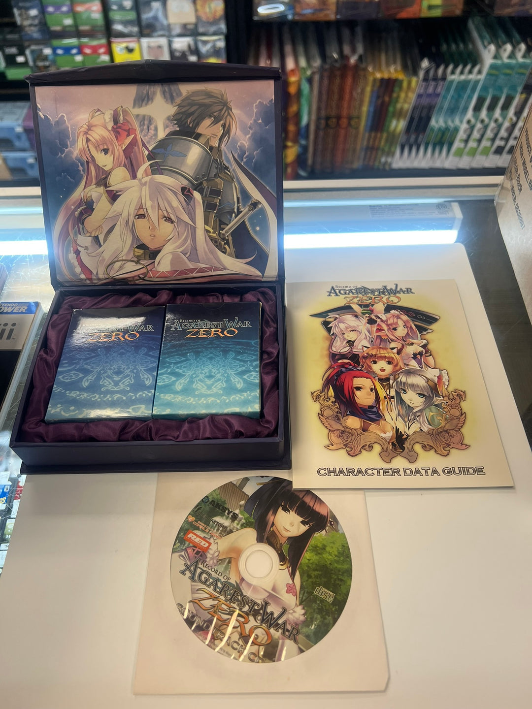 Record of Agarest War Zero Limited Edition Collector’s Box - Soundtrack NO GAME UA82026
