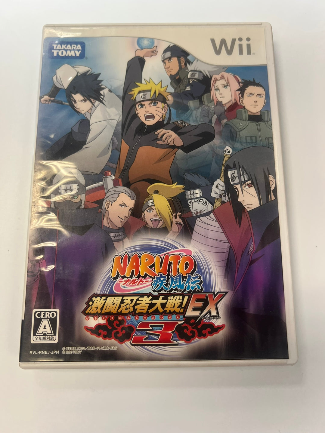 JAPANESE IMPORT Naruto Shippuden: Gekitou Ninja Taisen EX 3 JP Wii   DI82026