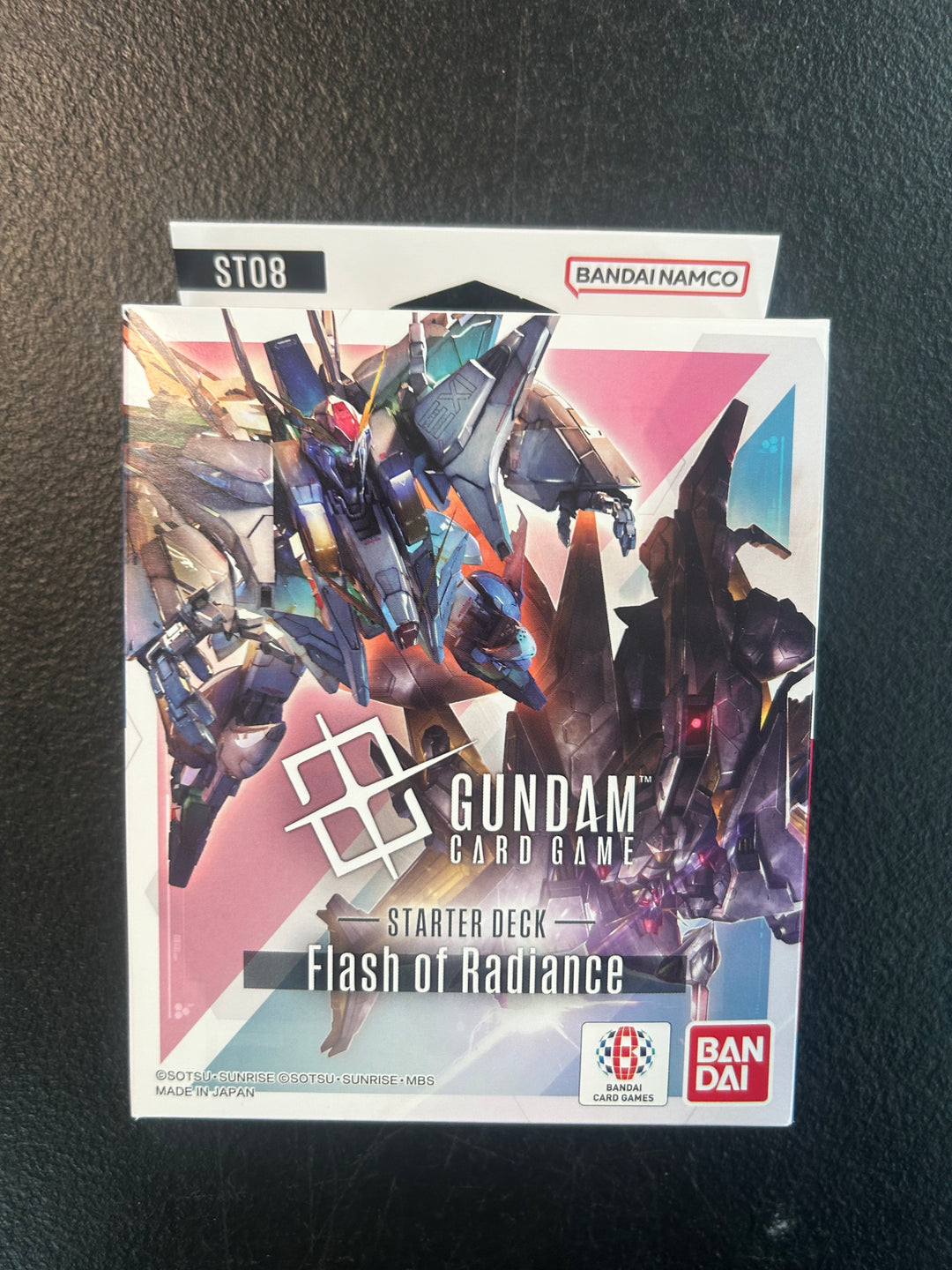 Gundam Card Game Starter Deck 08: Flash of Radiance (ST-08) (AVAILABLE 1/16/2026) IN STORE PICKUP ONLY