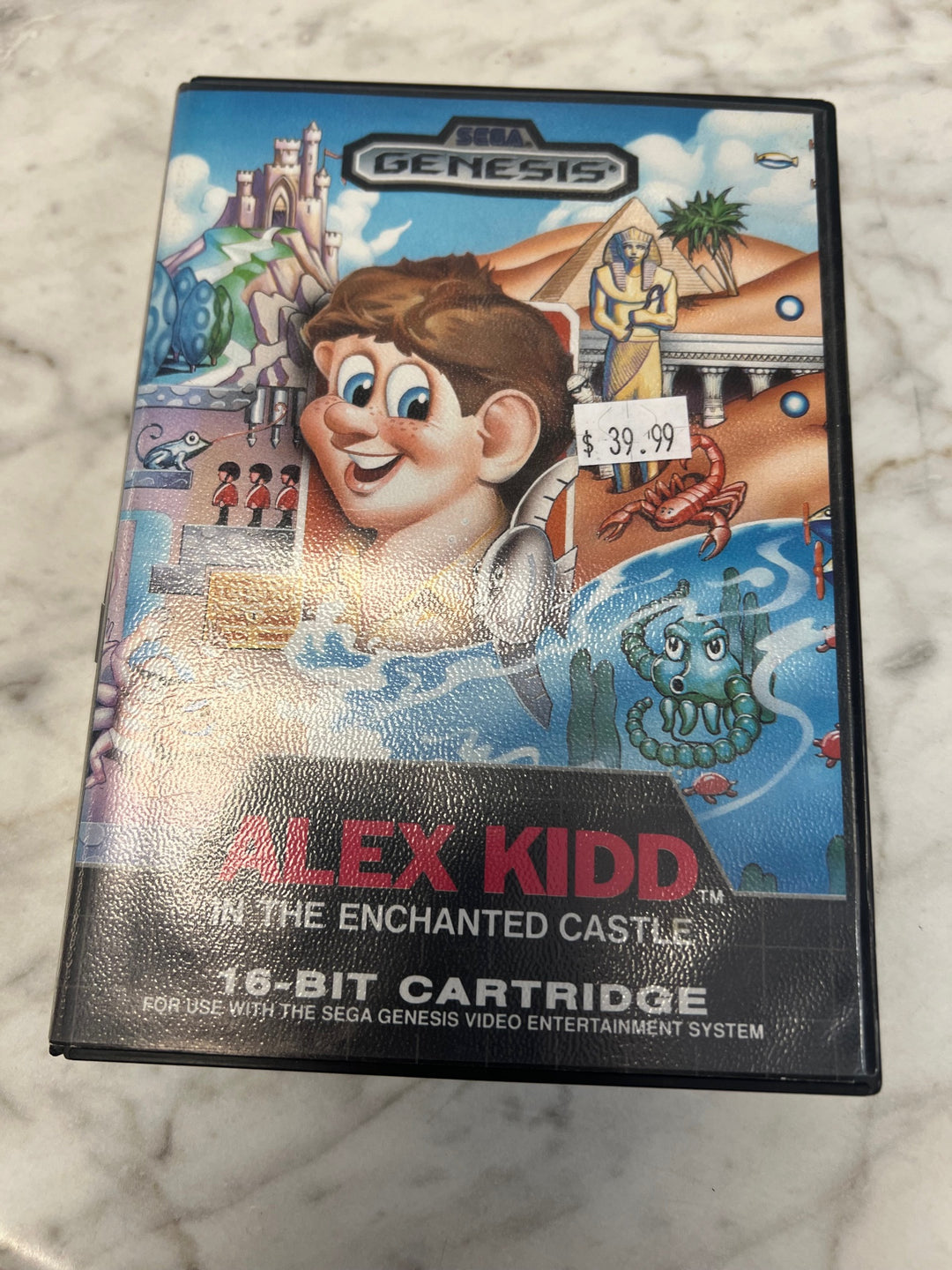 Alex Kidd In the Enchanted Castle - Sega Genesis G71725